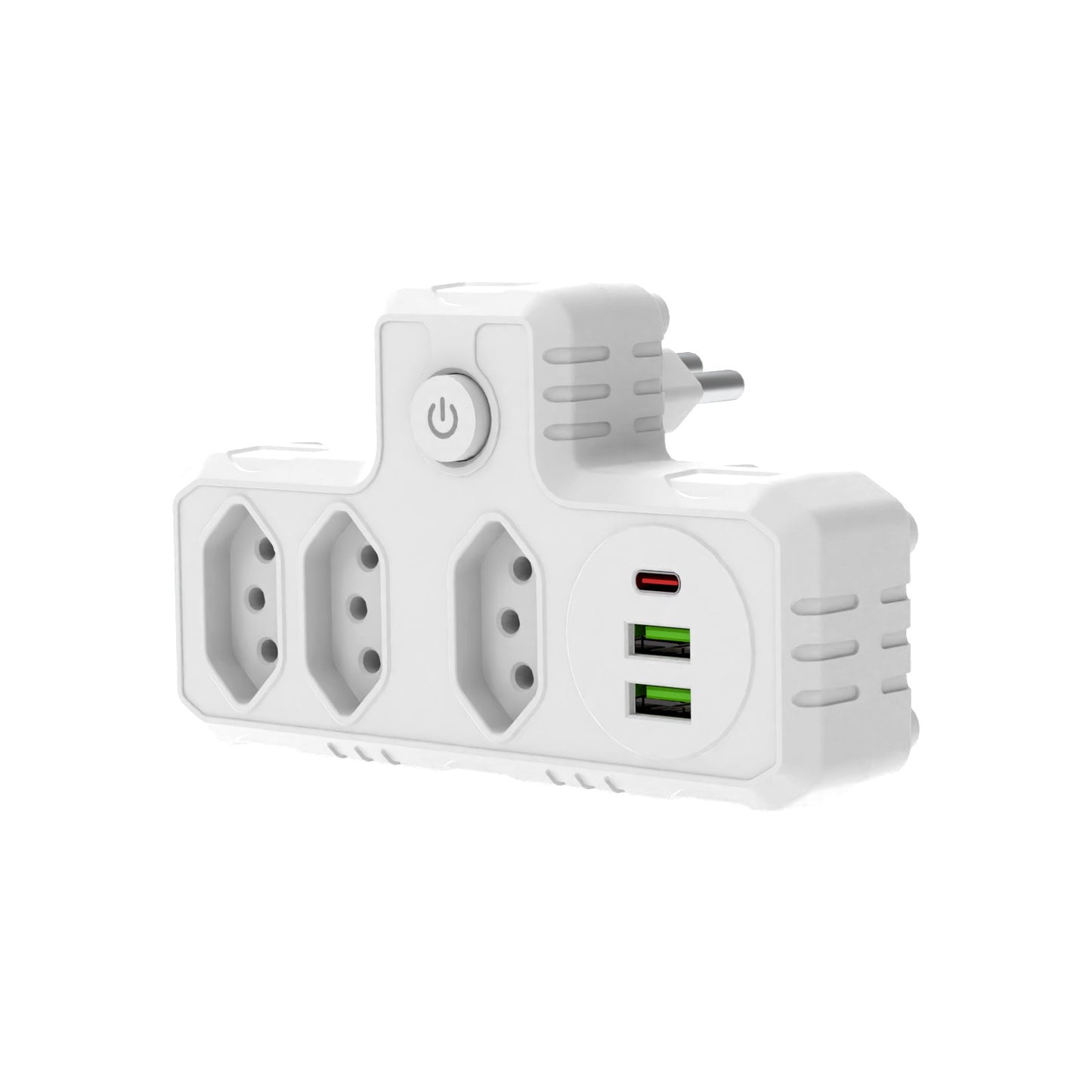 Extensão Elétrica com Pontos USBs MegaÚtil