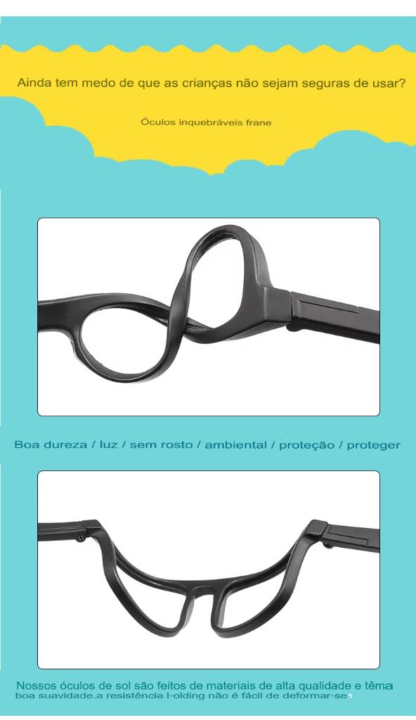 Óculos de sol polarizados para crianças MegaVKid