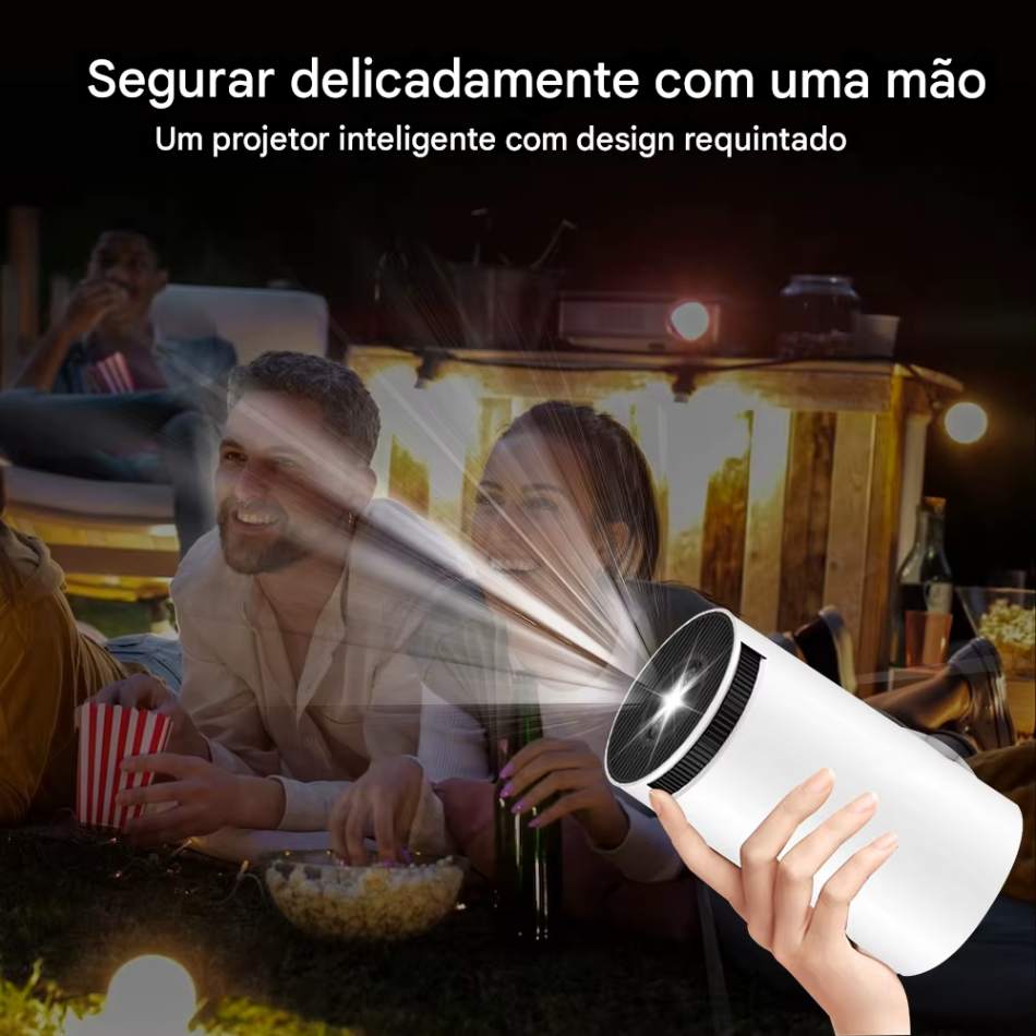 Projetor portátil MegaCubo