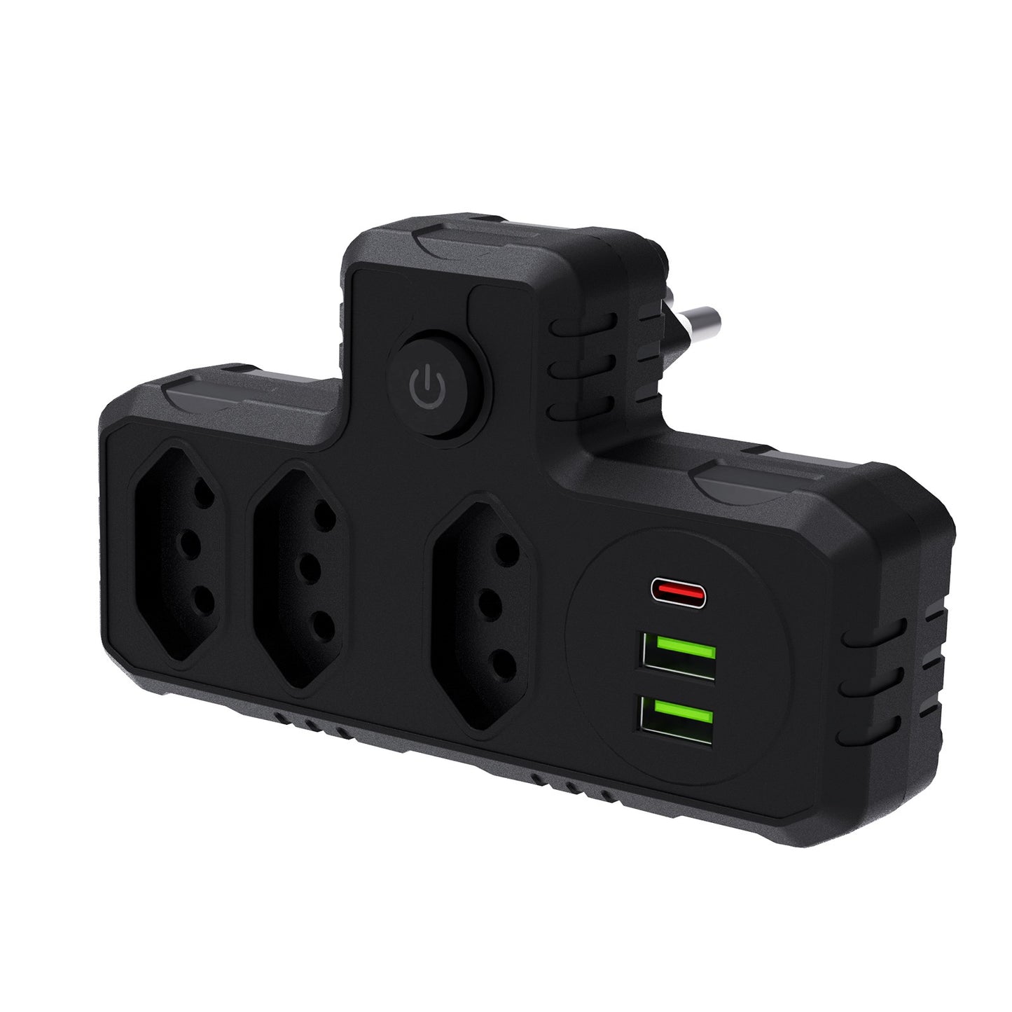 Extensão Elétrica com Pontos USBs MegaÚtil