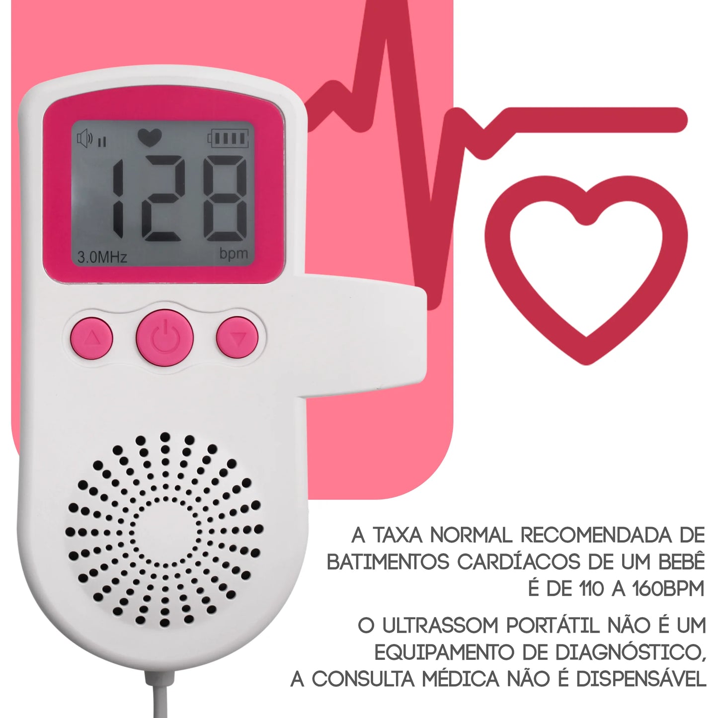 Monitor Cardíaco Fetal MegaLife