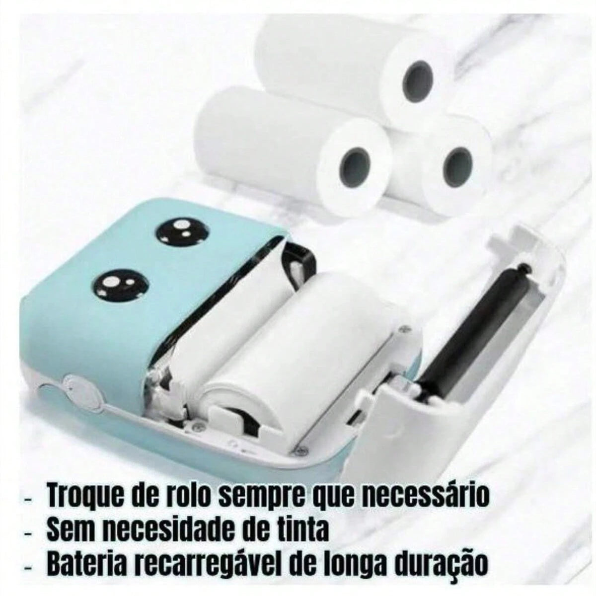 Mini máquina de impressão com Bluetooth MegaFun
