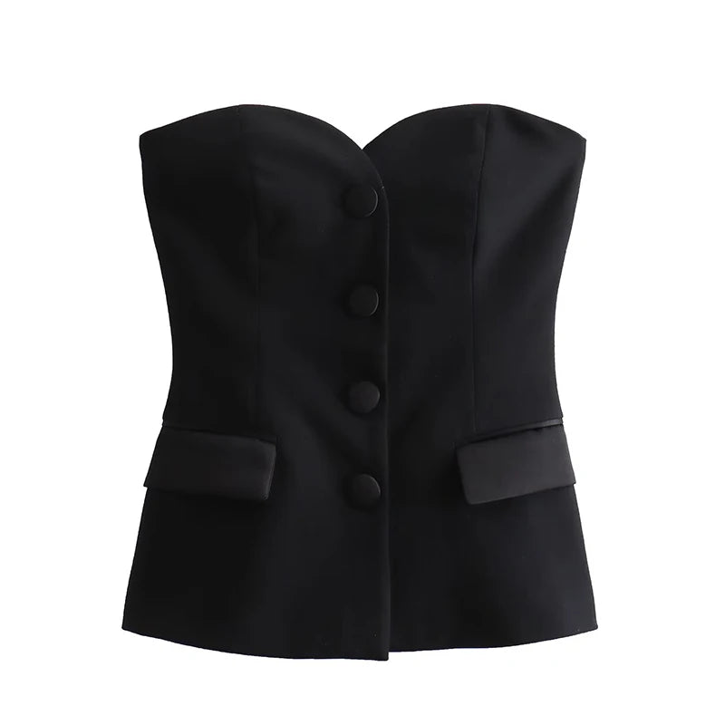 Colete Elegante sem alças MegaVest
