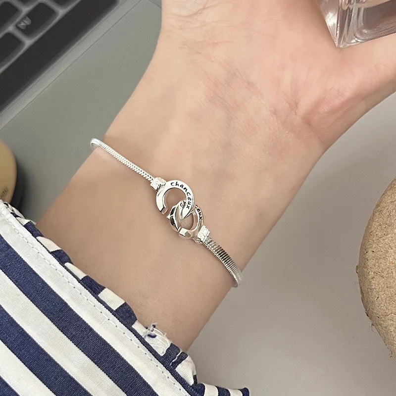 Pulseira de prata esterlina Vários designs MegaYoung