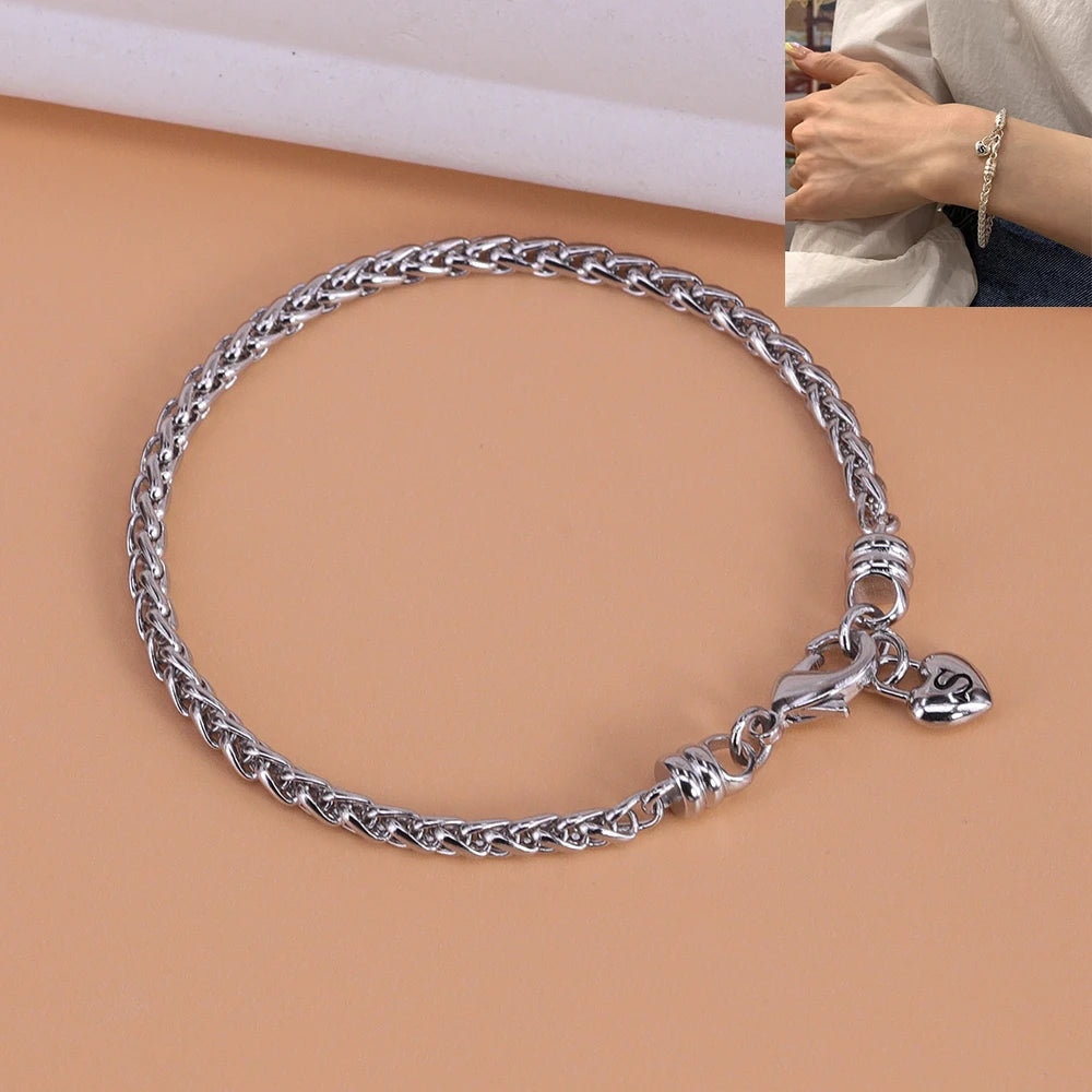 Pulseira de prata esterlina Vários designs MegaYoung