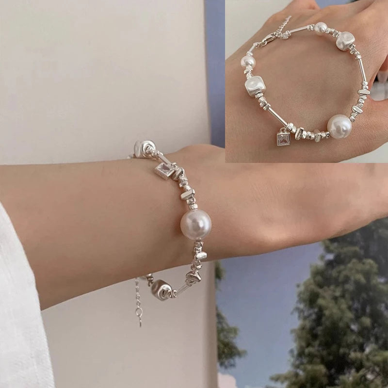 Pulseira de prata esterlina Vários designs MegaYoung