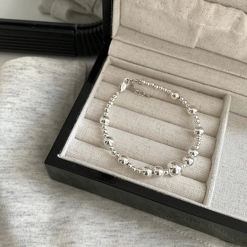 Pulseira de prata esterlina Vários designs MegaYoung