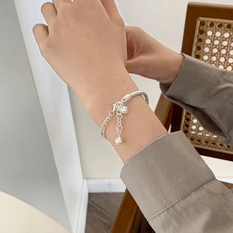 Pulseira de prata esterlina Vários designs MegaYoung