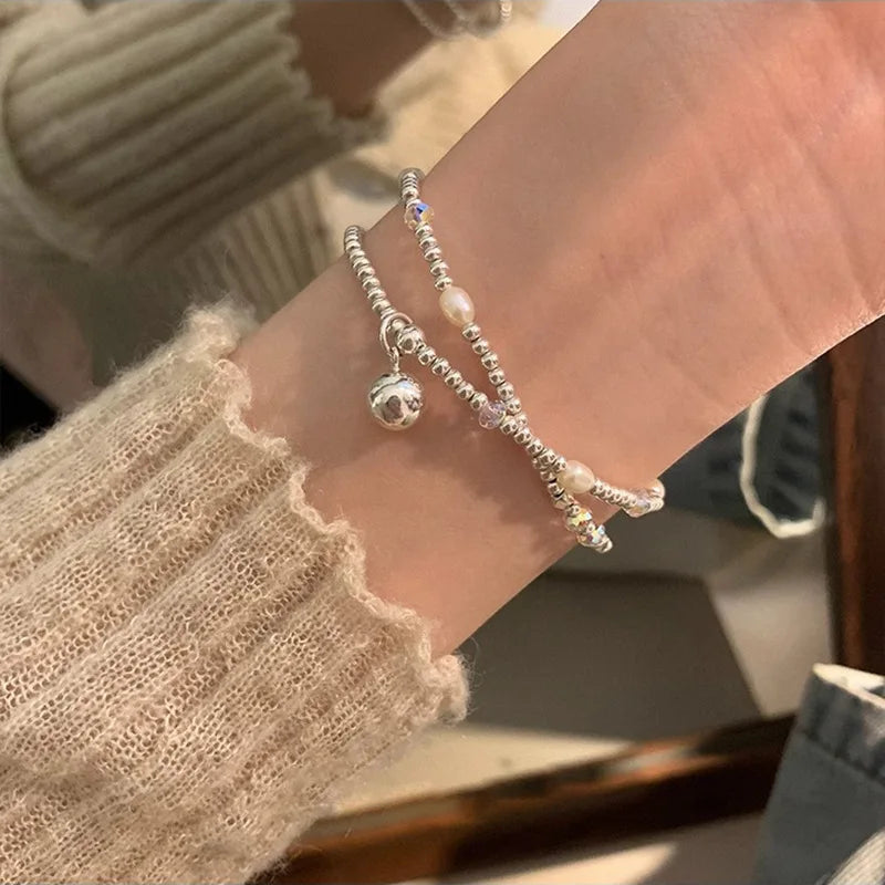 Pulseira de prata esterlina Vários designs MegaYoung
