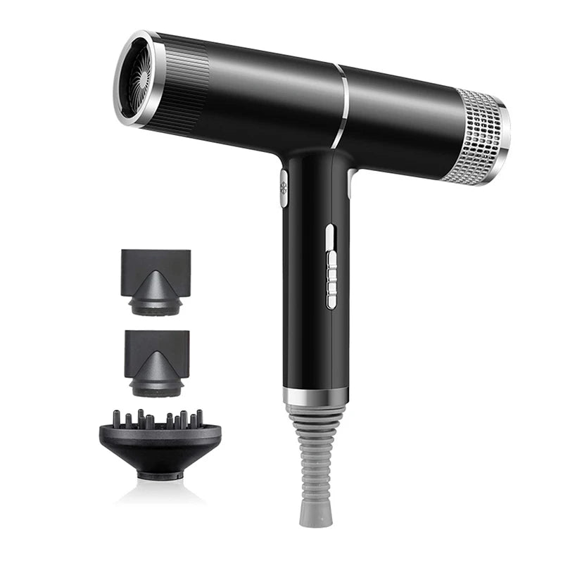 Secador iônico negativo para cabelo com ar quente e frio MegaSilk