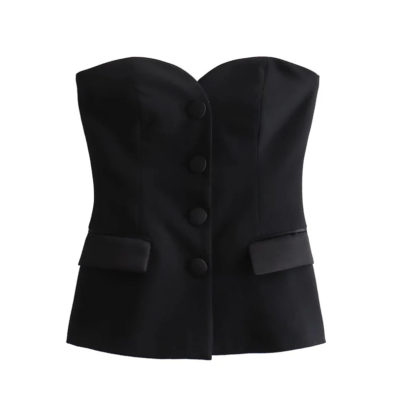 Colete Elegante sem alças MegaVest