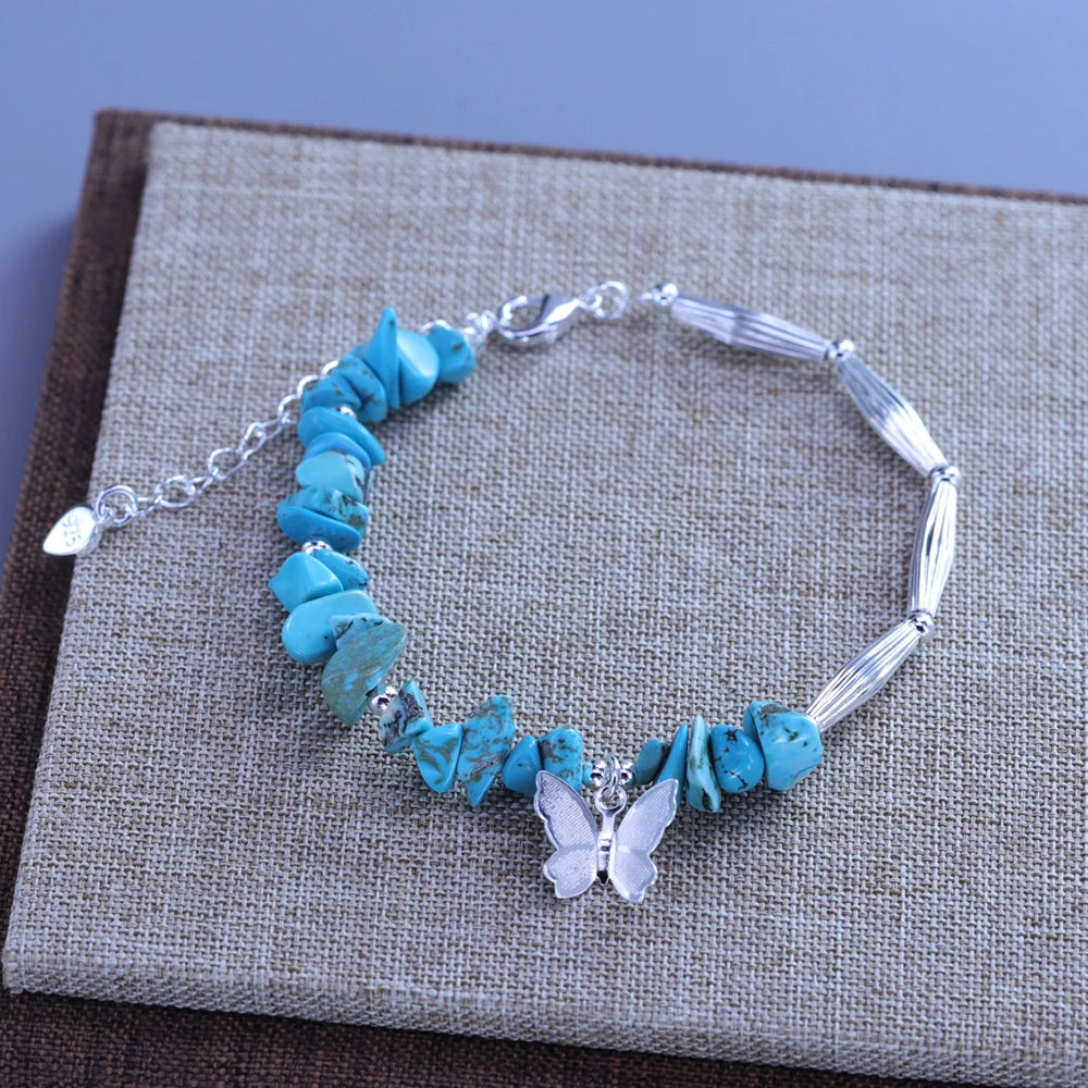 Pulseira de prata esterlina Vários designs MegaYoung