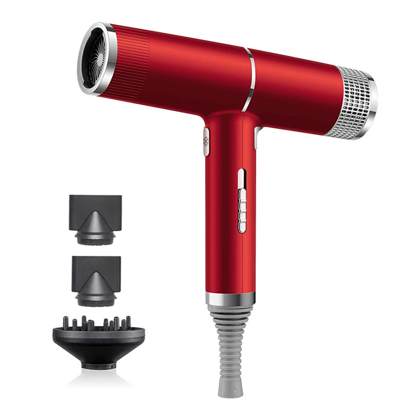 Secador iônico negativo para cabelo com ar quente e frio MegaSilk