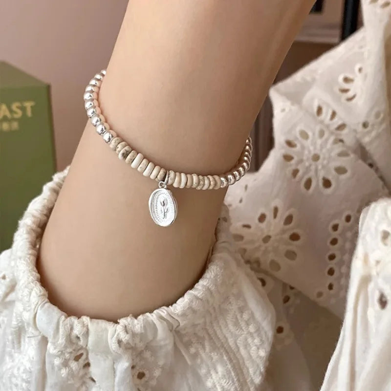 Pulseira de prata esterlina Vários designs MegaYoung