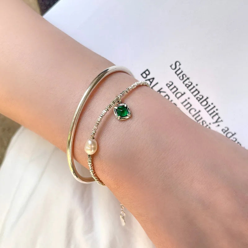 Pulseira de prata esterlina Vários designs MegaYoung
