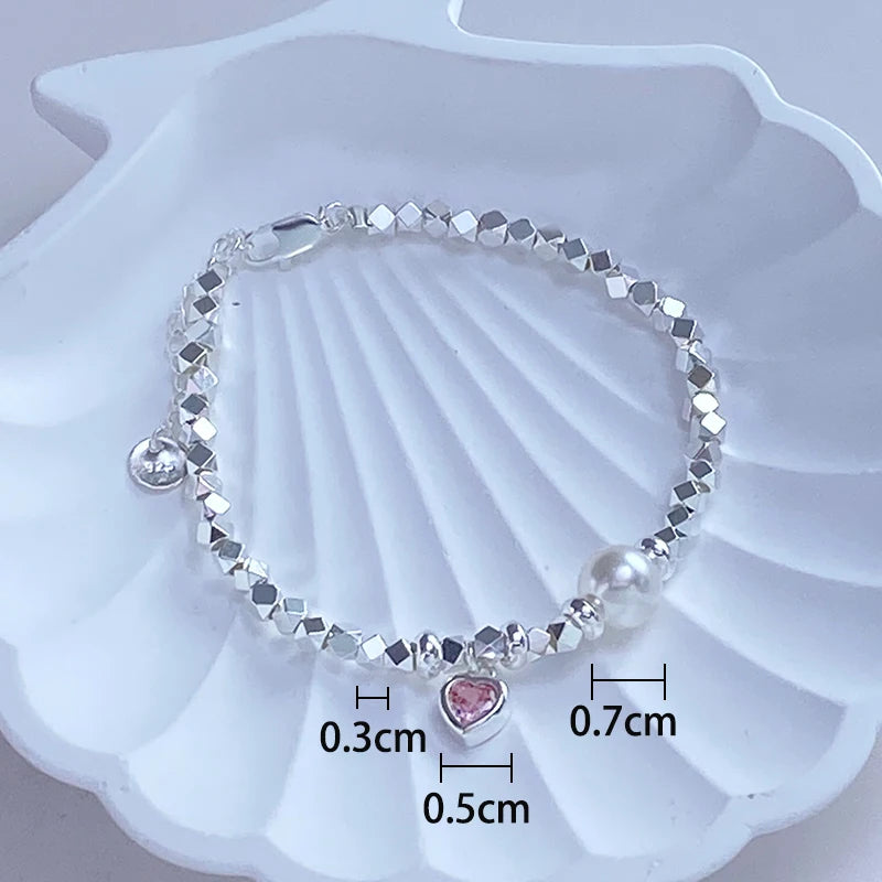 Pulseira de prata esterlina Vários designs MegaYoung