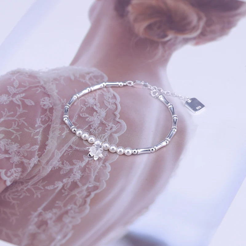 Pulseira de prata esterlina Vários designs MegaYoung