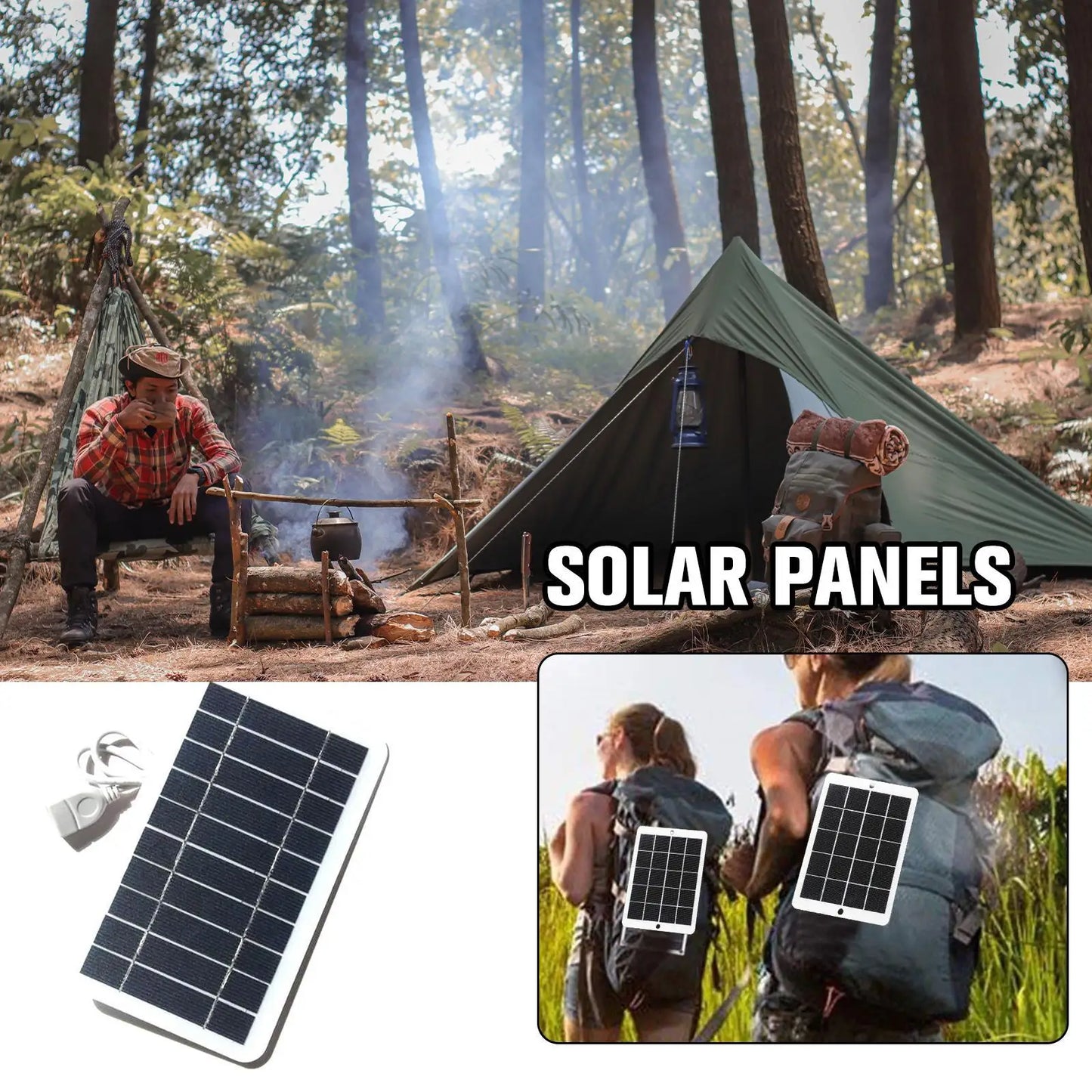 Painel Solar Portátil MegaEasy