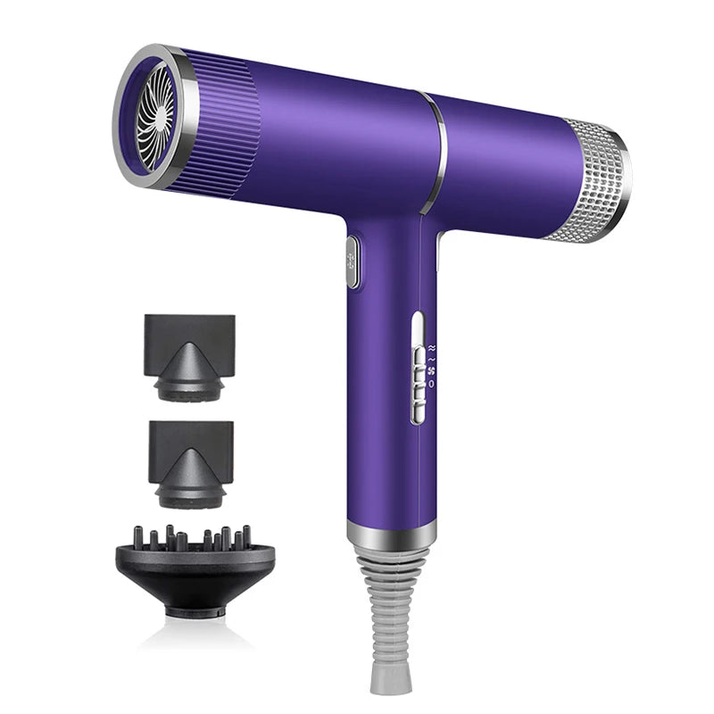 Secador iônico negativo para cabelo com ar quente e frio MegaSilk