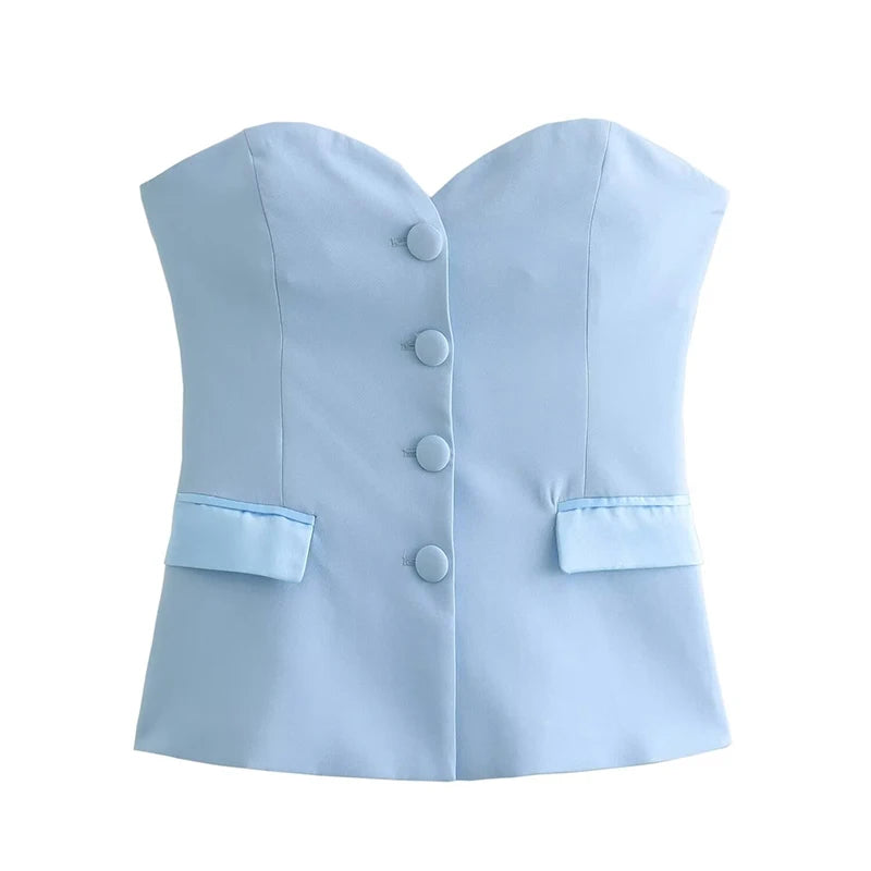 Colete Elegante sem alças MegaVest