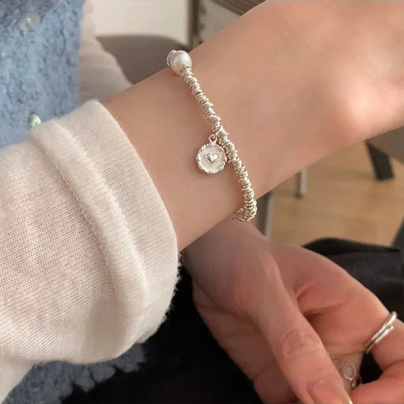 Pulseira de prata esterlina Vários designs MegaYoung