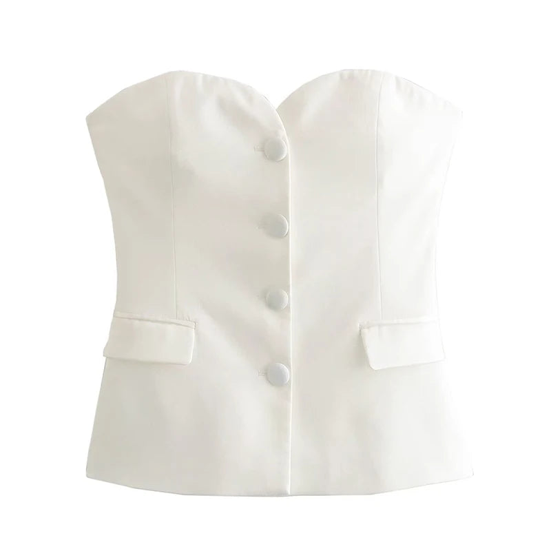 Colete Elegante sem alças MegaVest