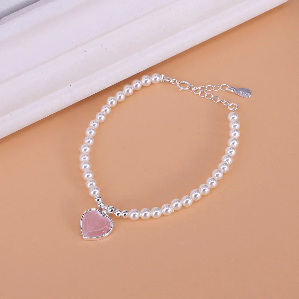 Pulseira de prata esterlina Vários designs MegaYoung