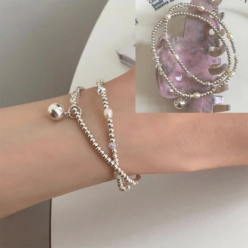 Pulseira de prata esterlina Vários designs MegaYoung