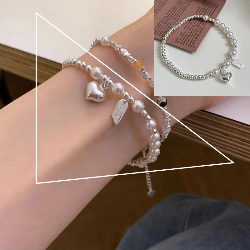 Pulseira de prata esterlina Vários designs MegaYoung