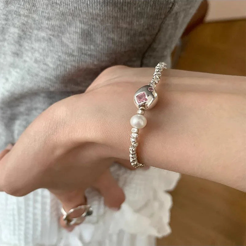 Pulseira de prata esterlina Vários designs MegaYoung