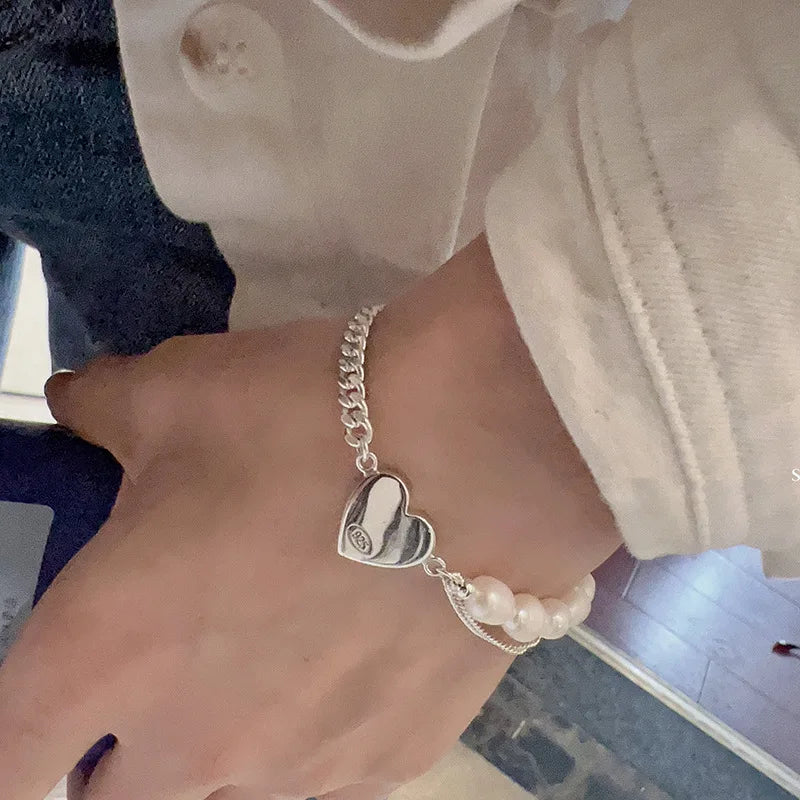 Pulseira de prata esterlina Vários designs MegaYoung