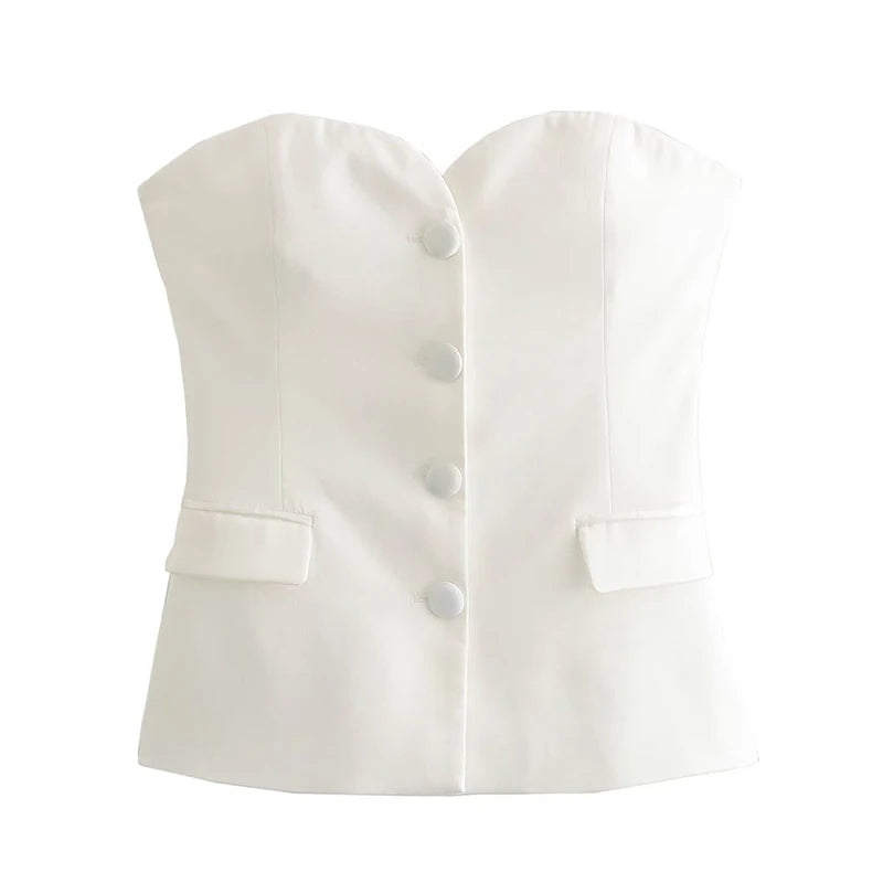 Colete Elegante sem alças MegaVest