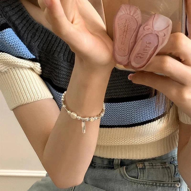 Pulseira de prata esterlina Vários designs MegaYoung