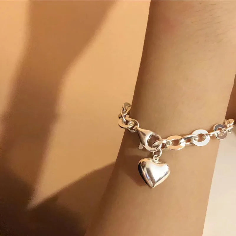 Pulseira de prata esterlina Vários designs MegaYoung