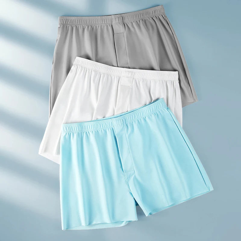 Short Íntimo Masculino com Toque de Seda Conjunto com 2 peças MegaSilk