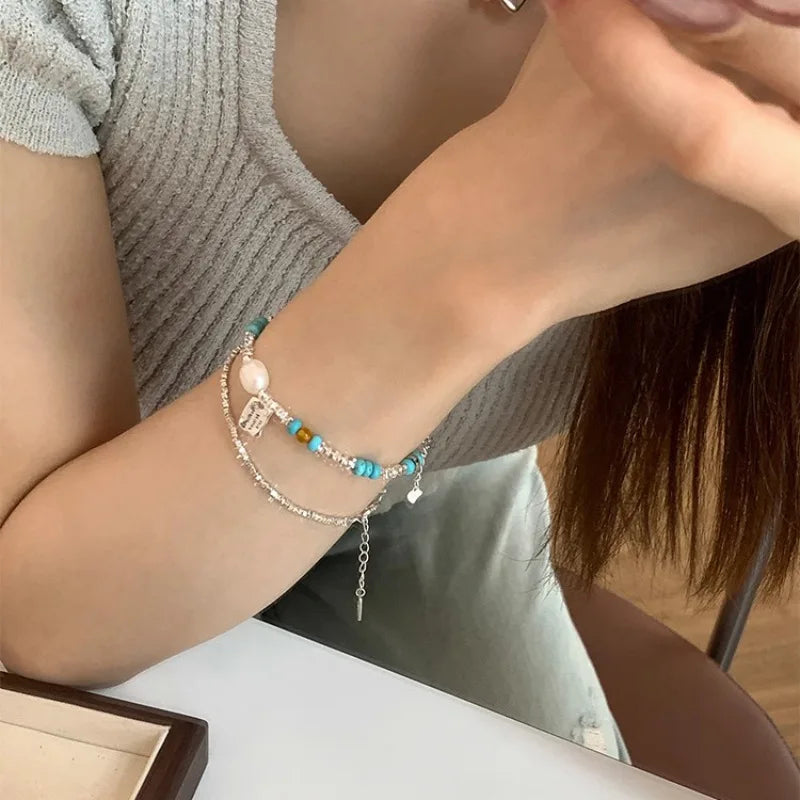 Pulseira de prata esterlina Vários designs MegaYoung