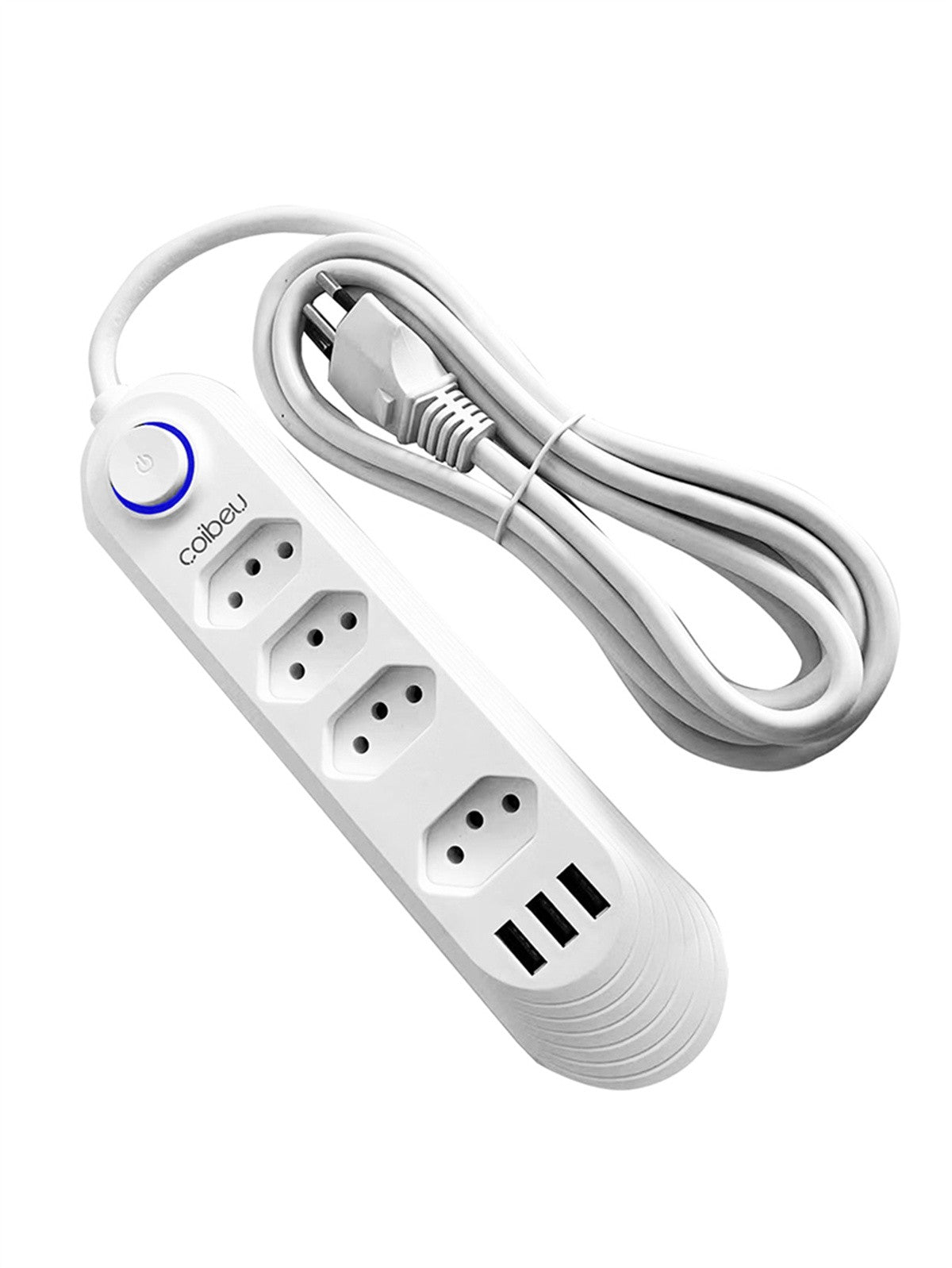 Extensão Elétrica com Pontos USBs MegaÚtil