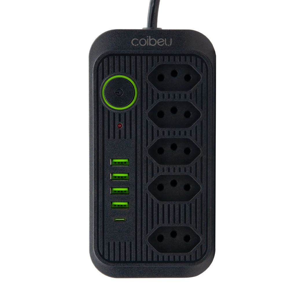 Extensão Elétrica com Pontos USBs MegaÚtil