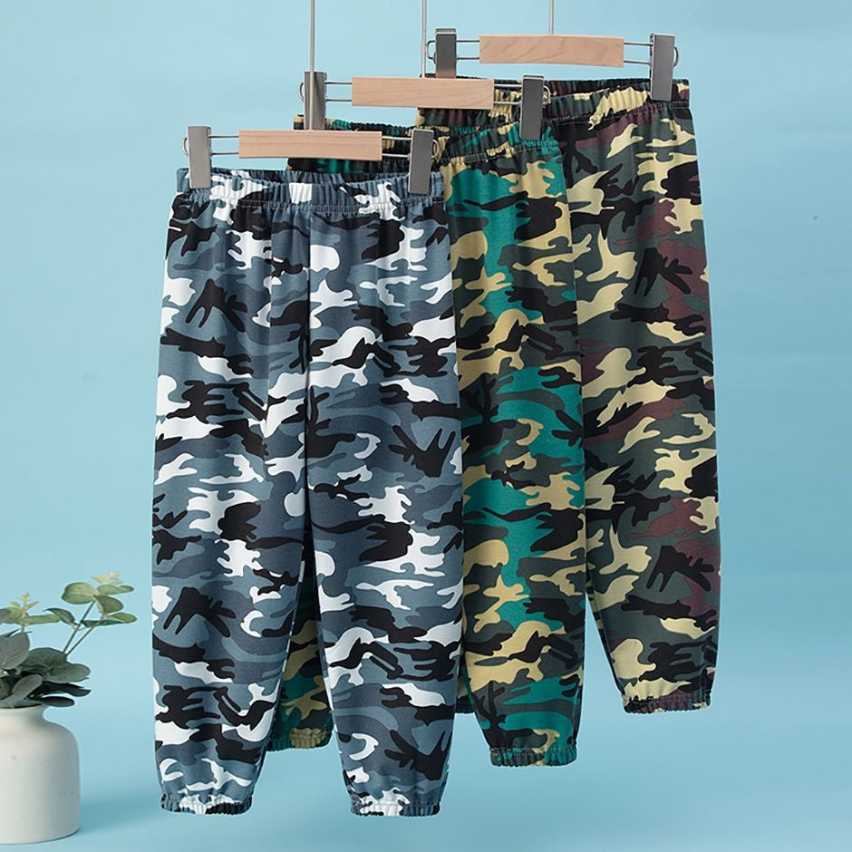 Calças Camufladas para Meninos MegaKid