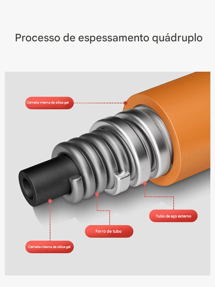 Bico de torneira com tubo de extensão MegaDrive