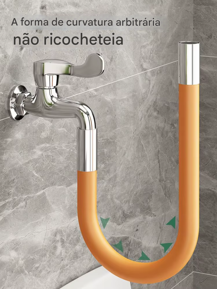 Bico de torneira com tubo de extensão MegaDrive