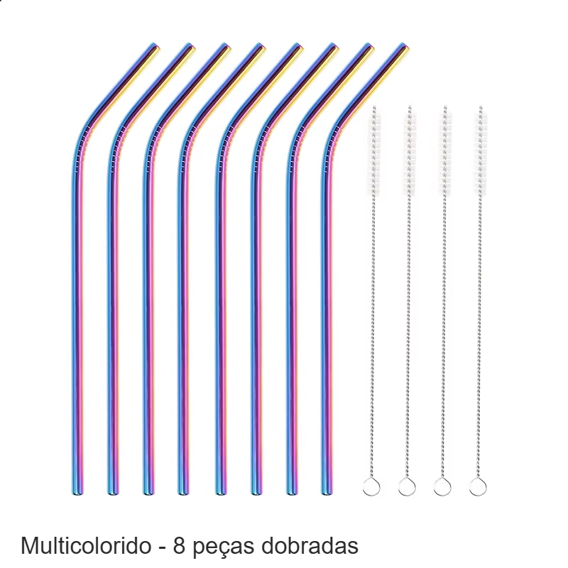 Canudo para tomar sucos MegaEco