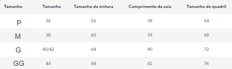 Short Saia  Feminino MegaSport