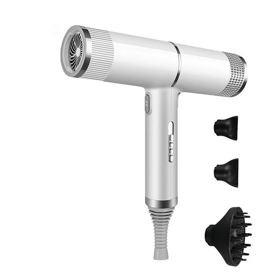 Secador iônico negativo para cabelo com ar quente e frio MegaSilk