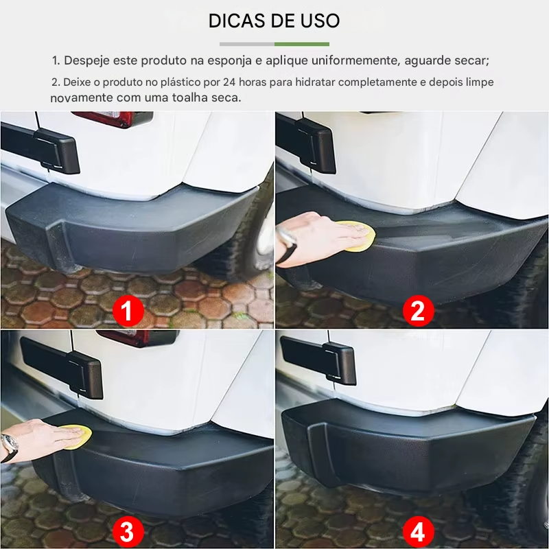Limpa Carro com Brilho Duradouro MegaShine