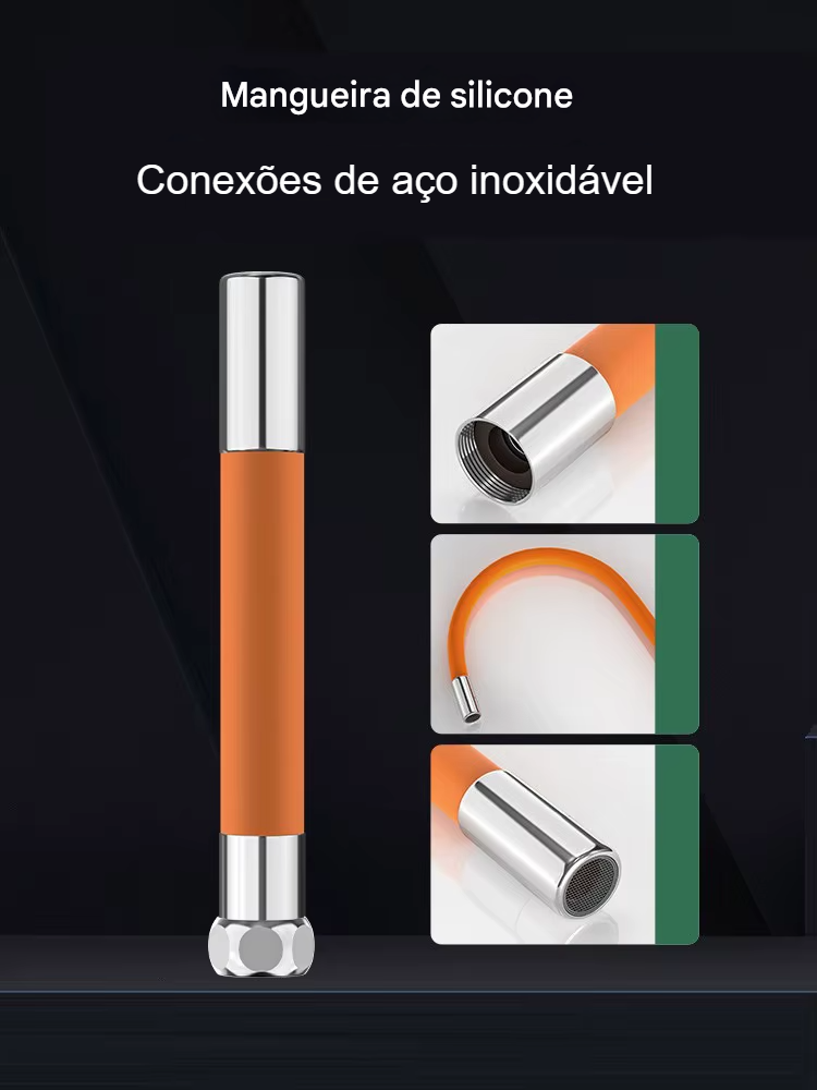 Bico de torneira com tubo de extensão MegaDrive