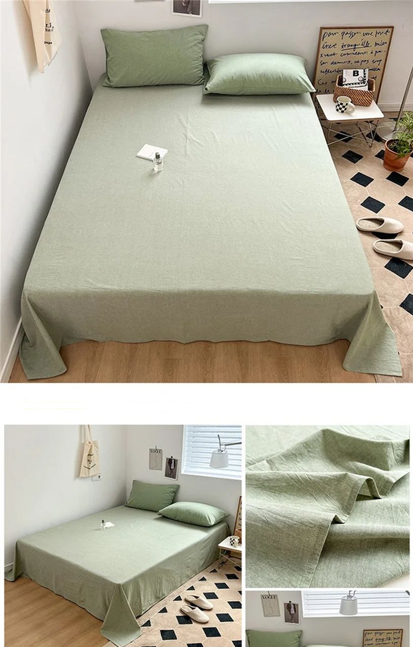 Lençol de algodão 100% puro, 1 peça MegaSleep