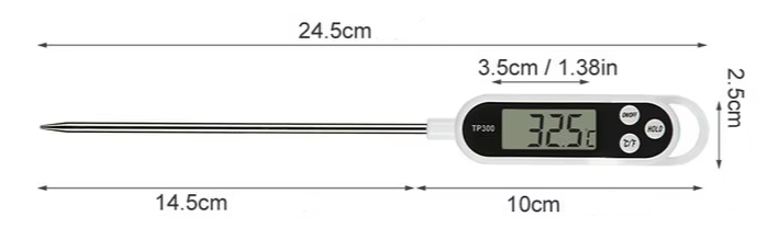 Termômetro Culinário MegaCook