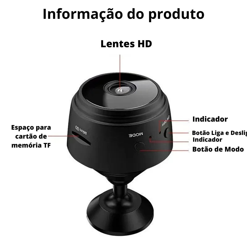 Mini Câmera WiFi MegaSafe