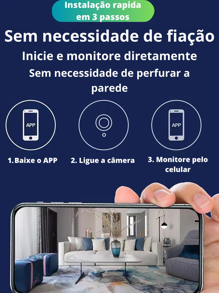 Mini Câmera WiFi MegaSafe